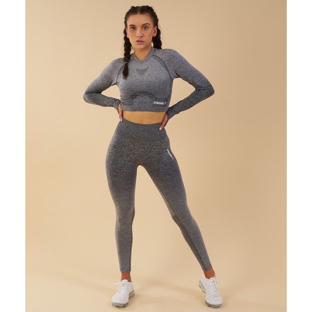 Gymshark Grey Ombré Seamless Set